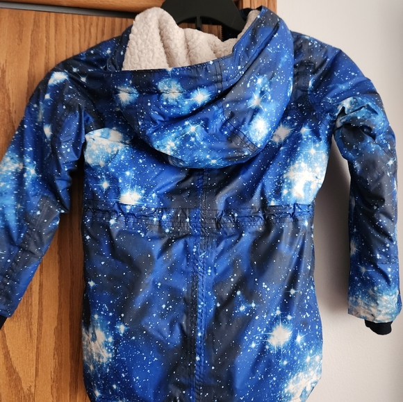 Lands' End little boy parka jacket - Picture 3 of 7